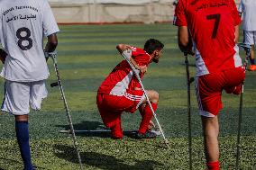 Hope Tournament Amputee Football Match - Deir Al Balah