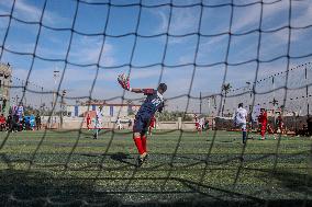 Hope Tournament Amputee Football Match - Deir Al Balah