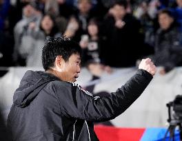 Football: Japan manager Moriyasu wins 100th match in charge