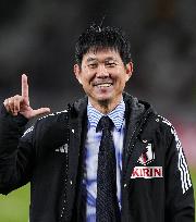 Football: Japan manager Moriyasu wins 100th match in charge