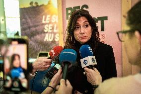 Daughter of Gisele Pelicot, Caroline Darian at Respect For Women Forum - Marseille