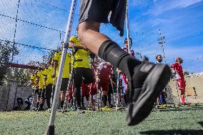 Hope Tournament Amputee Football Match - Deir Al Balah