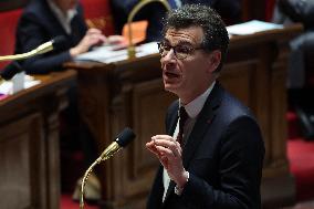 Session of Questions to the Government in National Assembly - Paris