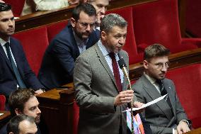 Session of Questions to the Government in National Assembly - Paris