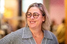 Daughter of Gisele Pelicot, Caroline Darian at Respect For Women Forum - Marseille