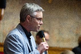 Questions to the government at the French National Assembly - Paris