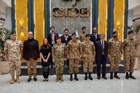 Princess Salma of Jordan on Visit with Father King Abdullah II - Asia