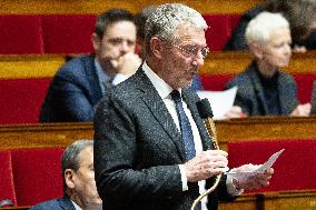 Questions to the government at the French National Assembly - Paris