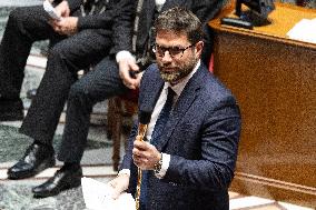 Questions to the government at the French National Assembly - Paris