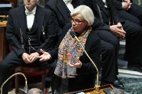 Session of Questions to the Government in National Assembly - Paris