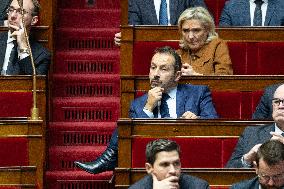Questions to the government at the French National Assembly - Paris