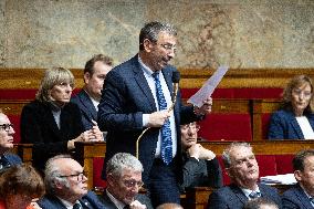 Questions to the government at the French National Assembly - Paris
