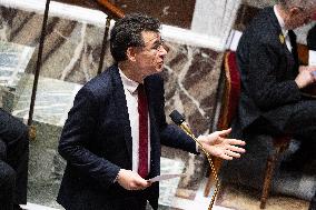 Questions to the government at the French National Assembly - Paris