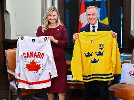 SWEDISH ROYAL STATE VISIT TO CANADA