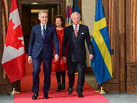 SWEDISH ROYAL STATE VISIT TO CANADA
