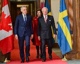 SWEDISH ROYAL STATE VISIT TO CANADA