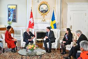 SWEDISH ROYAL STATE VISIT TO CANADA