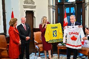 SWEDISH ROYAL STATE VISIT TO CANADA