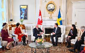 SWEDISH ROYAL STATE VISIT TO CANADA