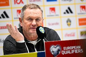 WORLD CUP QUALIFIER SWEDEN - SLOVENIA