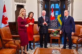 SWEDISH ROYAL STATE VISIT TO CANADA