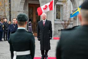 SWEDISH ROYAL STATE VISIT TO CANADA