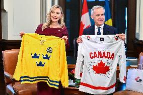 SWEDISH ROYAL STATE VISIT TO CANADA