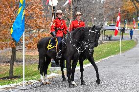 SWEDISH ROAYL STATE VISIT TO CANADA