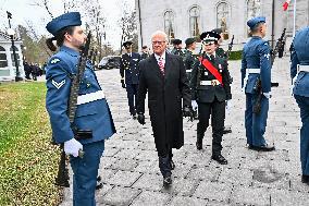 SWEDISH ROYAL STATE VISIT TO CANADA