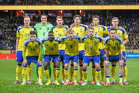 WORLD CUP QUALIFIER SWEDEN - SLOVENIA