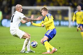 WORLD CUP QUALIFIER SWEDEN - SLOVENIA