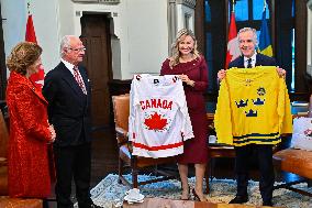 SWEDISH ROYAL STATE VISIT TO CANADA