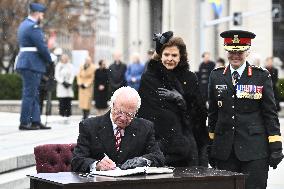 SWEDISH ROYAL STATE VISIT TO CANADA