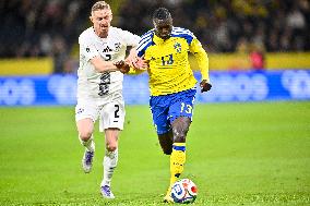 WORLD CUP QUALIFIER SWEDEN - SLOVENIA