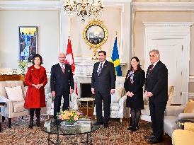 SWEDISH ROYAL STATE VISIT TO CANADA