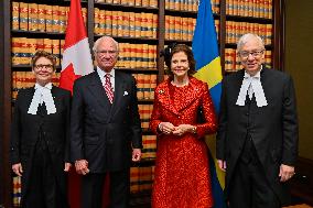 SWEDISH ROYAL STATE VISIT TO CANADA