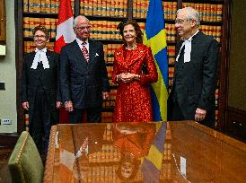SWEDISH ROYAL STATE VISIT TO CANADA