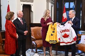 SWEDISH ROYAL STATE VISIT TO CANADA