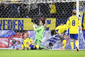 WORLD CUP QUALIFIER SWEDEN - SLOVENIA