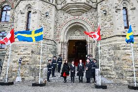 SWEDISH ROYAL STATE VISIT TO CANADA
