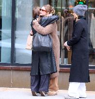 Gigi Hadid Out With Friends - NYC