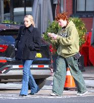 Jane Krakowski Out With Her Son - NYC