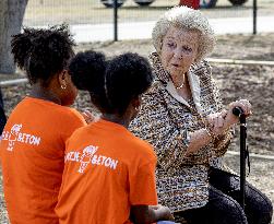 Princess Beatrix Visits Bonaire