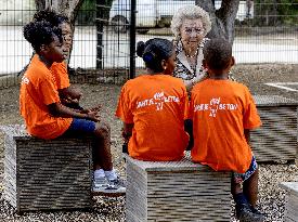 Princess Beatrix Visits Bonaire