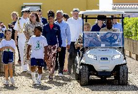 Princess Beatrix Visits Bonaire