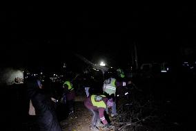 Kharkiv Drone Attack Aftermath