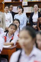 Japan Princess Aiko in Laos