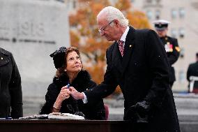 King and Queen of Sweden Visit Canada