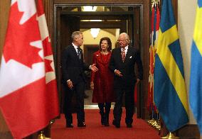 King and Queen of Sweden Visit Canada