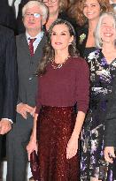 King Felipe VI And Queen Letizia At Francisco Cerecedo Awards - Madrid